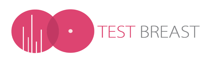 Logo van de TESTBREAST-studie